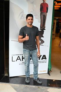 Farhan Akhtar snapped celebrating 20 years of Lakshya