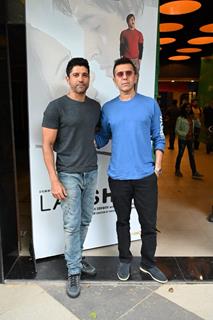 Farhan Akhtar and Ritesh Sidhwani snapped celebrating 20 years of Lakshya