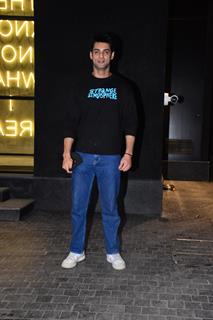 Karan Wahi snapped at the Excel Entertainment Office