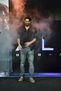 Prabhas snapped at the Kalki 2898 AD Event 