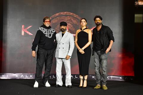 Amitabh Bachchan, Kamal Haasan, Deepika Padukone, Rana Daggubati and Prabhas snapped at the Kalki 2898 AD Event 