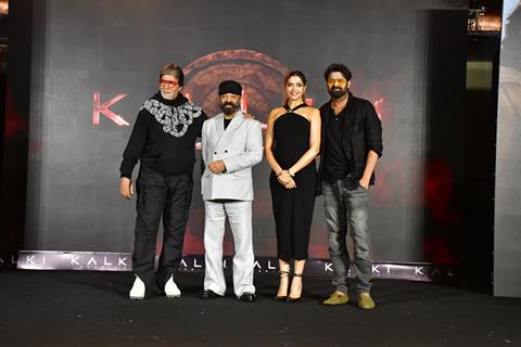 Amitabh Bachchan, Kamal Haasan, Deepika Padukone and Prabhas snapped at the Kalki 2898 AD Event 