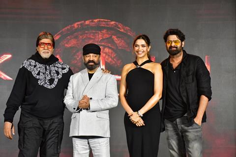 Amitabh Bachchan, Kamal Haasan, Deepika Padukone and Prabhas snapped at the Kalki 2898 AD Event 