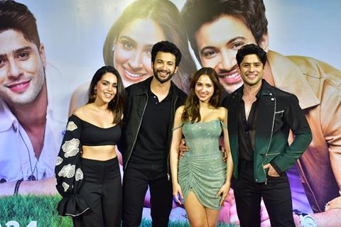 Rohit Saraf, Pashmina Roshan, Jibraan Khan and Naila Grrewal grace the screening of Ishq Vishk Rebound