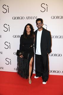 Suyyash Rai & Kishwer Merchant attend Giorgio Armani Event