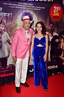 Annu Kapoor grace the screening of Hamare Baarah 