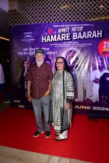 Celebrities grace the screening of Hamare Baarah 