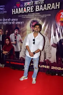 Celebrities grace the screening of Hamare Baarah 