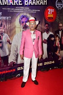 Annu Kapoor grace the screening of Hamare Baarah 