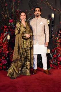 Aditi Rao Hydari and Siddharth attend the Sonakshi Sinha and Zaheer Iqbal's wedding reception