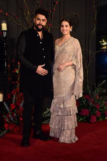 Celebrities attend the Sonakshi Sinha and Zaheer Iqbal's wedding reception