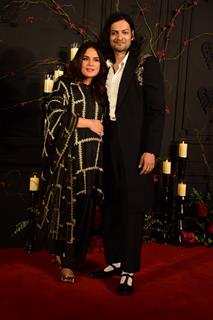 Richa Chadha and Ali Fazal attend the Sonakshi Sinha and Zaheer Iqbal's wedding reception