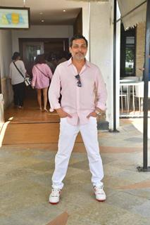 Neeraj Pandey snapped promoting upcoming film Auron Mein Kaha Dum Tha