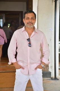 Neeraj Pandey snapped promoting upcoming film Auron Mein Kaha Dum Tha