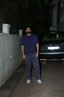 Aditya Roy Kapur snapped at Arjun Kapoor's Birthday Bash
