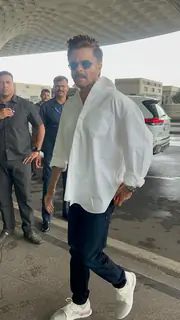 Anil Kapoor snapped at the airport