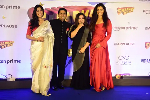 Divya Dutta, Sakshi Tanwar, Sharib Hashmi and Saiyami Kher attend the premiere of Sharma Ji Ki Beti