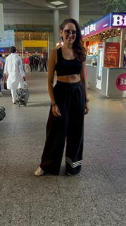 Pragya Jaiswal snapped at the airport