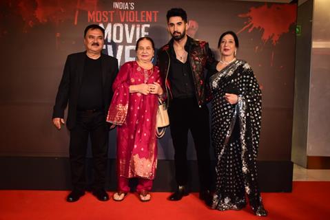 Lakshya Lalwani grace the premiere of Kill