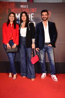 Sanjay Kapoor, Maheep Kapoor and Bhavana Pandey grace the premiere of Kill