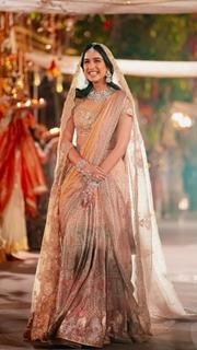 Radhika Merchant's Pre Wedding Events Looks