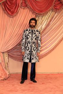 Meezaan Jaffrey attend Radhika Merchant and Anant Ambani Sangeet Ceremony