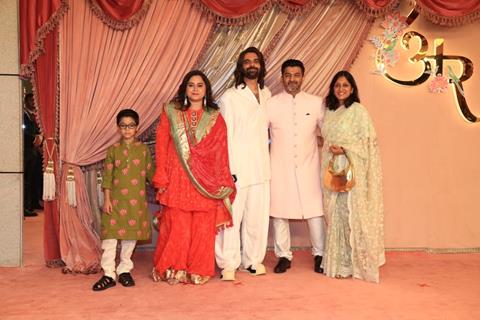 Celebrities attend Radhika Merchant and Anant Ambani Sangeet Ceremony 