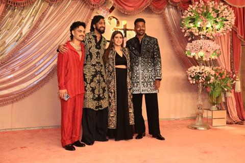 Hardik Pandya attend Radhika Merchant and Anant Ambani Sangeet Ceremony