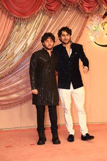 Ibrahim Ali Khan and Nirvaan Khan attend Radhika Merchant and Anant Ambani Sangeet Ceremony