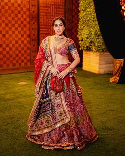 Sara Ali Khan attend the Anant Ambani and Radhika Merchant’s Haldi Ceremony