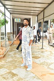 Saqib Saleem snapped promoting their film Kakuda