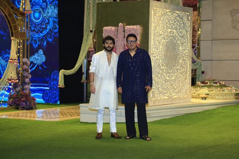 Dinesh Vijan and Shikhar Pahariya attend Anant Ambani and Radhika Merchant’s mehendi ceremony