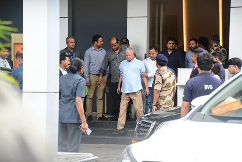 Lalu Prashad Yadav snapped at the airport 