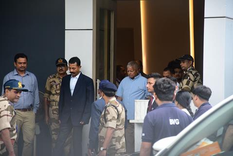 Lalu Prashad Yadav snapped at the airport 