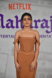 Shalini Pandey attend the Maharaj press conferance