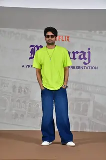 Jaideep Ahlawat attend the Maharaj press conferance
