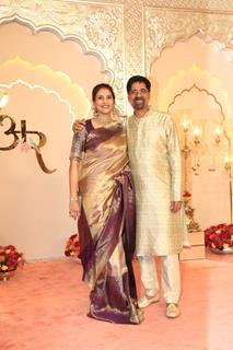 Celebrities at Anant Ambani and Radhika Merchant's Wedding Ceremony