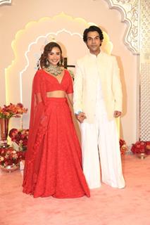 Rajkummar Rao and Patralekhaa at Anant Ambani and Radhika Merchant's Wedding Ceremony