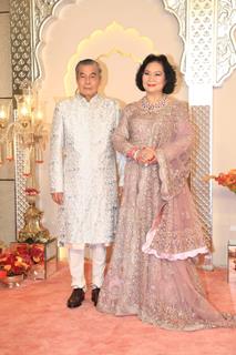 Celebrities at Anant Ambani and Radhika Merchant's Wedding Ceremony