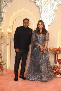 Celebrities at Anant Ambani and Radhika Merchant's Wedding Ceremony