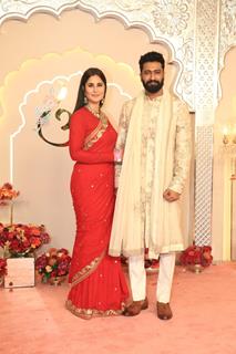 Katrina Kaif and Vicky Kaushal at Anant Ambani and Radhika Merchant's Wedding Ceremony