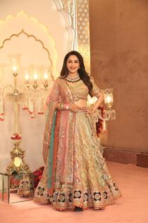 Madhuri Dixit at Anant Ambani and Radhika Merchant's Wedding Ceremony