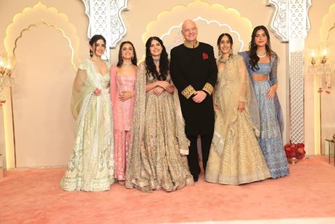 Celebrities at Anant Ambani and Radhika Merchant's Wedding Ceremony