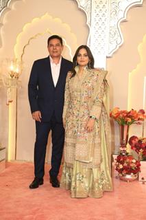 Celebrities at Anant Ambani and Radhika Merchant's Wedding Ceremony