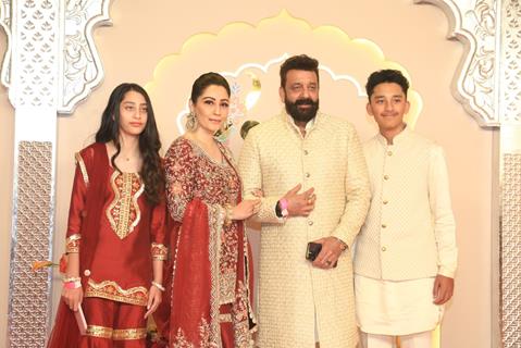 Sanjay Dutt at Anant Ambani and Radhika Merchant's Wedding Ceremony