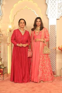 Soni Razdan and Shaheen Bhatt at Anant Ambani and Radhika Merchant's Wedding Ceremony