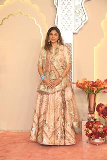 Sharmin Segal at Anant Ambani and Radhika Merchant's Wedding Ceremony