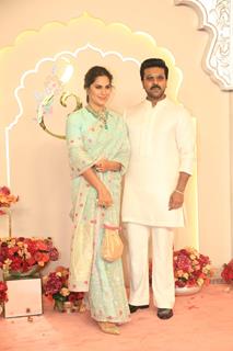 Ram Charan at Anant Ambani and Radhika Merchant's Wedding Ceremony