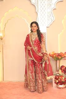 Juhi Chawla at Anant Ambani and Radhika Merchant's Wedding Ceremony