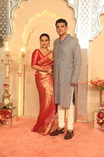 Vidya Balan at Anant Ambani and Radhika Merchant's Wedding Ceremony